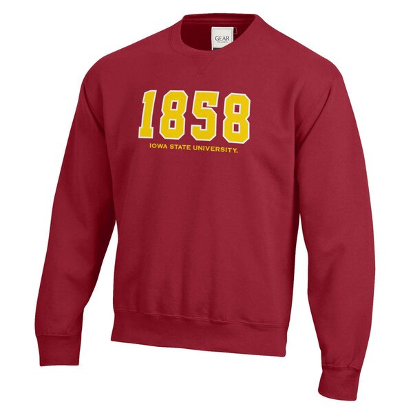 Gear 1858 Cardinal Crewneck Sweatshirt vendor image